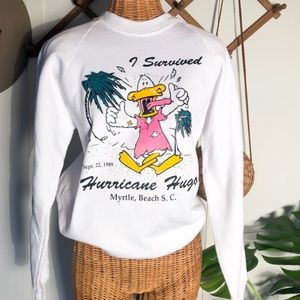 Vintage 1989 Hurricane Hugo Sweatshirt
